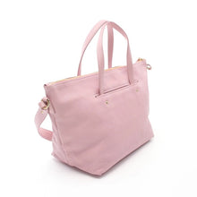 Salvatore Ferragamo GANCINI HANDBAG TOTE BAG LEATHER PINK 2WAY