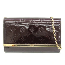 Louis Vuitton Monogram Vernis Ana Clutch Women's Shoulder Bag Amarante