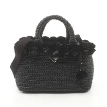 Prada RAFIA CROCHET Handbag Tote