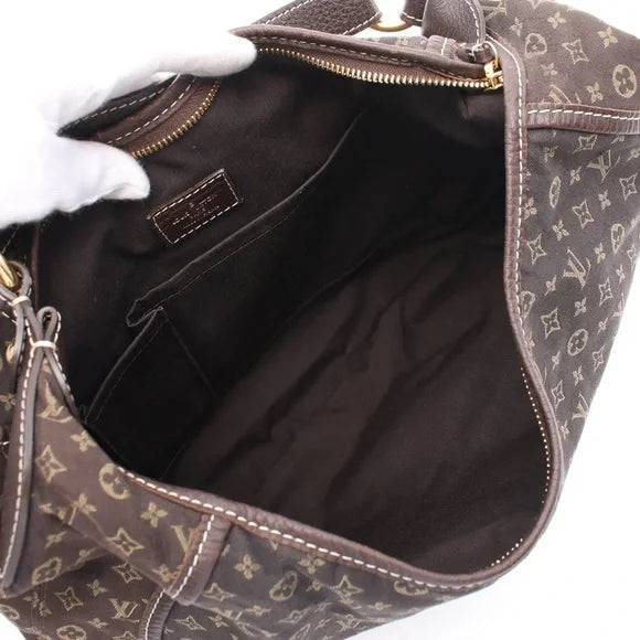 Louis Vuitton Manon MM Monogram Mini Lin Ebene Shoulder Bag